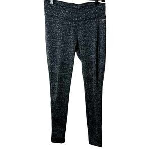 JOCKEY Active Stretch‎ Women's Black/White Speckled Ankle Skinny Legging Sz S